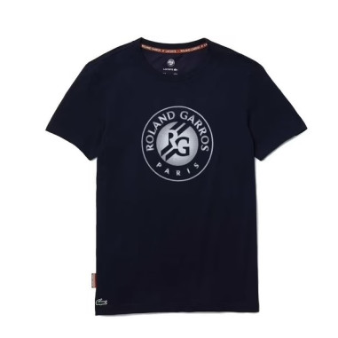 T-Shirt LACOSTE Homme ROLAND GARROS Marine PE 2022