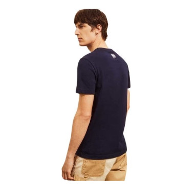 T-Shirt LACOSTE Homme ROLAND GARROS Marine PE 2022