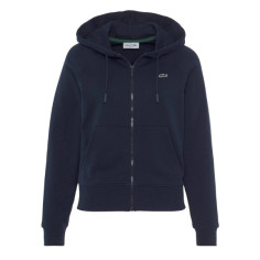 Veste à capuche zipéée LACOSTE Femme MOLLETON Bleu  AH 2022