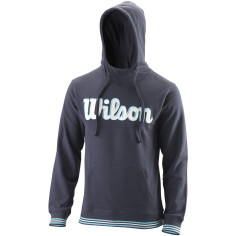 Veste à capuche WILSON Homme CHI SCRIPT Gris PE 2021