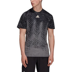 T-Shirt ADIDAS Homme FLIFT PR TEE PB Noir / Gris AH 2021 2