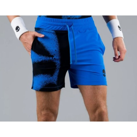 Short HYDROGEN Homme SPRAY TECH Bleu / Noir PE 2022