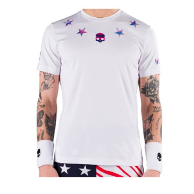 T-Shirt HYDROGEN Homme STAR TECH Blanc AH 2022