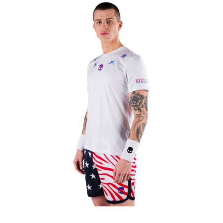 T-Shirt HYDROGEN Homme STAR TECH Blanc AH 2022