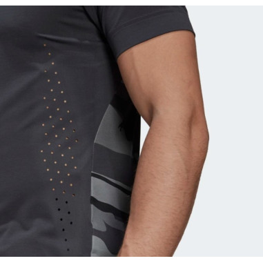 T-Shirt ADIDAS Homme GRAPHIQUE NEW YORK Noir AH...