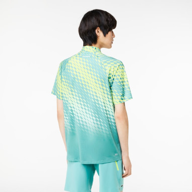 Polo LACOSTE Homme DJOKOVIC Vert / Jaune PE 2023