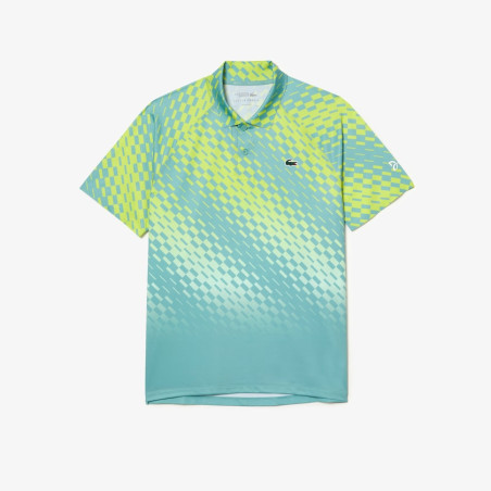 Polo LACOSTE FEMME Sport Vert / Jaune fluo PE 2022