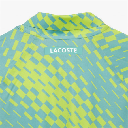 Polo LACOSTE FEMME Sport Vert / Jaune fluo PE 2022