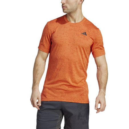 T-Shirt ADIDAS Homme FREELIFT Orange PE 2023