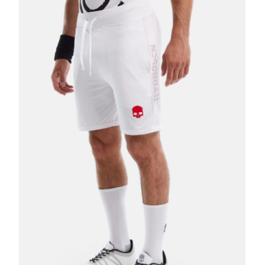 Short HYDROGEN Homme MESH TECH Blanc / Rouge AH...