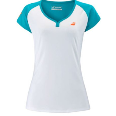 T-Shirt BABOLAT Femme PLAY CAP SLEEVE Bleu /...