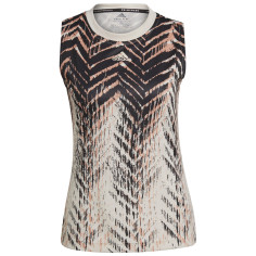 Débardeur ADIDAS Femme T MATCH TANK Noir / Ecru / Corail...