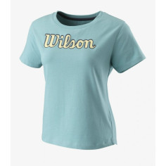 T-Shirt Femme WILSON SRIPT ECO Bleu PE 2023