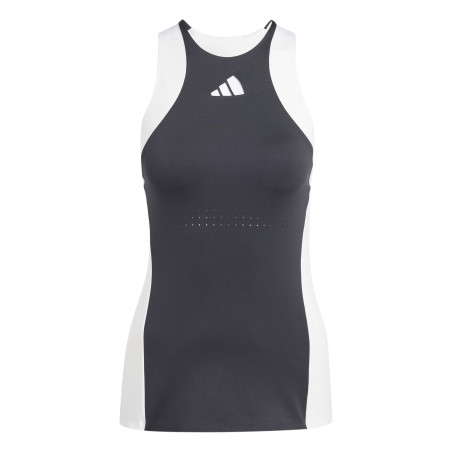 Débardeur ADIDAS Femme PREMIUM TANK Noir / Blanc PE 2024