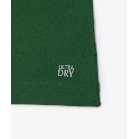 T-Shirt LACOSTE Homme SPORT ULTRA-DRY Vert / Blanc PE 2024