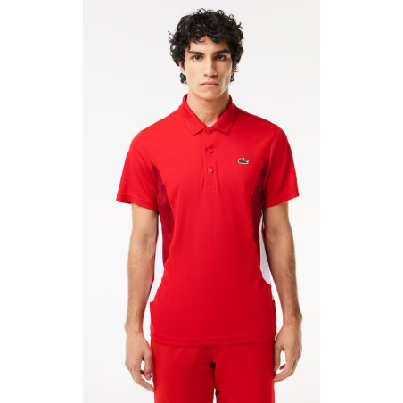 Polo LACOSTE Homme ULTRA DRY DJOKOVIC Rouge 2024