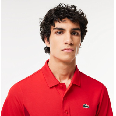 Polo LACOSTE Homme DJOKOVIC Rouge 2024