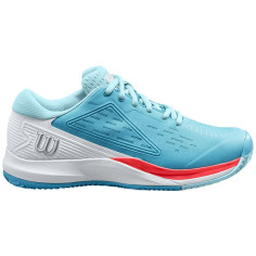 Chaussures WILSON Femme RUSH PRO ACE Terre Battue Bleu /...