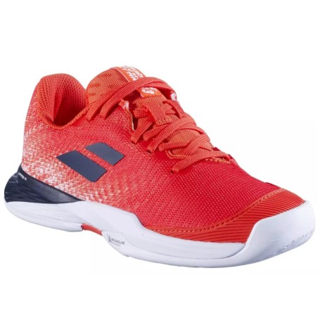 Chaussures BABOLAT Junior Garçon JET MACH 3 Rouge / Noir PE 2024