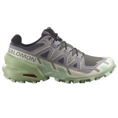 Chaussures Running SALOMON Femme SPEEDCROSS 6 Gris /...