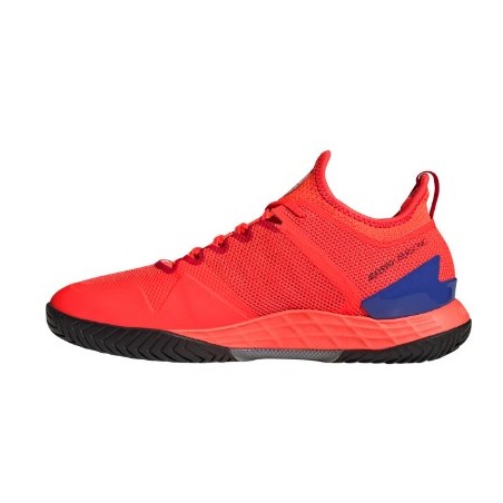 Chaussures ADIDAS Homme ADIZERO UBERSONIC 4 Toutes Surfaces Bleu/Orange PE 2023