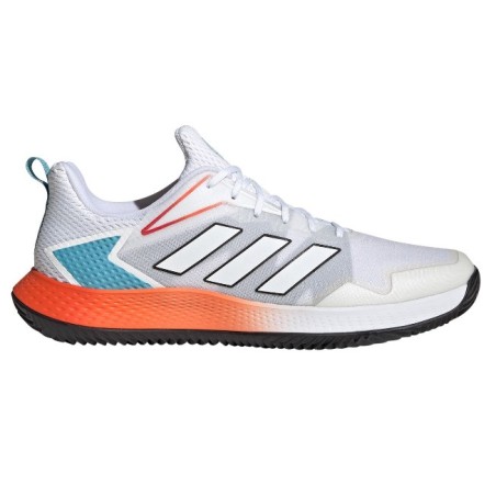 Chaussures ADIDAS Homme DEFIANT SPEED M Terre Battue Blanc / Bleu PE 2023