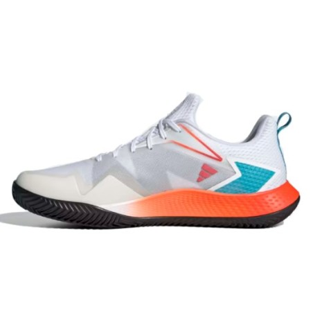 Chaussures ADIDAS Homme DEFIANT SPEED M Terre Battue Blanc / Bleu PE 2023