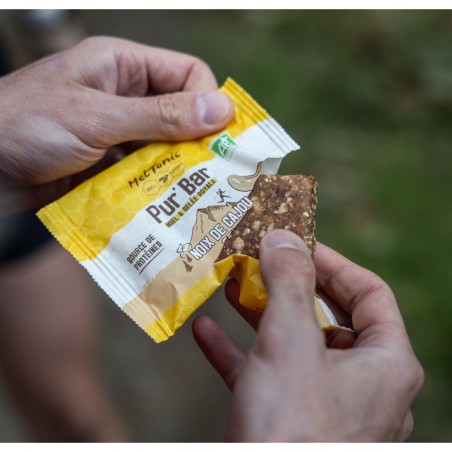 Barre PUR BAR SALEE MELTONIC Noix Cajou / Sel Miel et Gelée Royale 50 gr 2023 