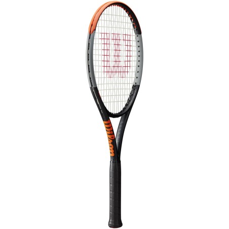 Raquette WILSON BURN 100ULS V4.0 Noir / Orange / Gris (260 g) 18x16 2020