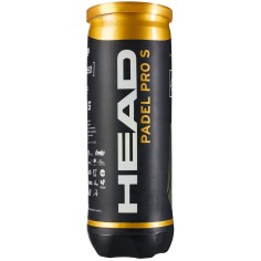 Tube de 3 balles Padel HEAD Pro S 2019