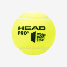 Tube de 3 balles Padel HEAD Pro S 2019 2