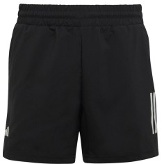 Short ADIDAS Garçon 3 BANDES CLUB Noir PE 2023
