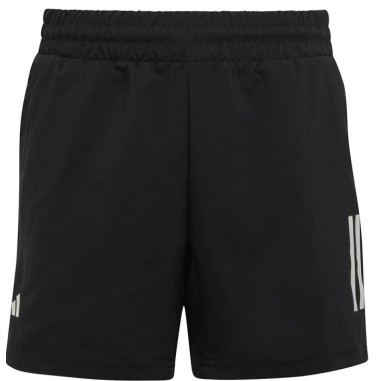 Short ADIDAS Garçon 3 BANDES CLUB Noir PE 2023