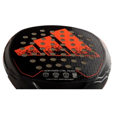 Raquette Padel ADIDAS ADIPOWER CTRL TEAM Noir / Orange (375 g) 2023