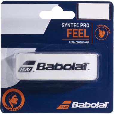 Grip BABOLAT SYNTEC PRO FEEL Blanc