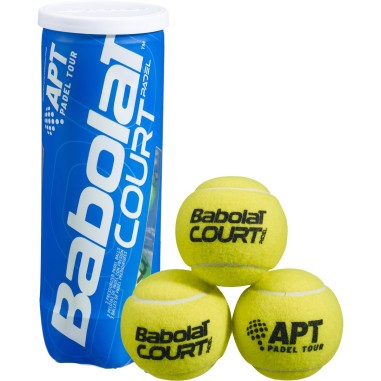Tube de 3 Balles Padel BABOLAT COURT