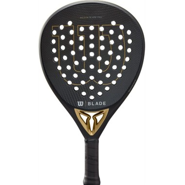 Raquette Padel WILSON BLADE PRO V2 Noir / Or...