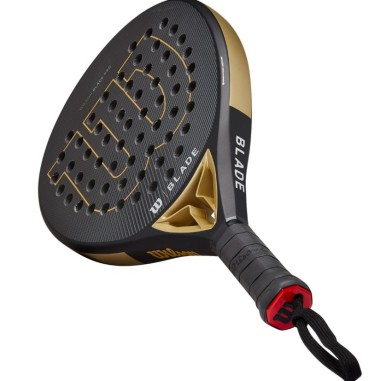 Raquette Padel WILSON BLADE PRO V2 Noir / Or...
