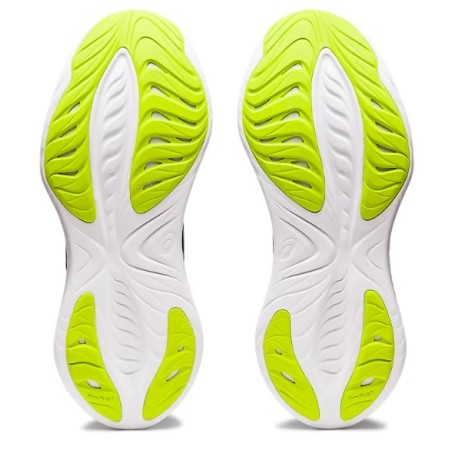 Chaussures Running ASICS Homme GEL-CUMULUS 25 Marine / Jaune Fluo PE 2023