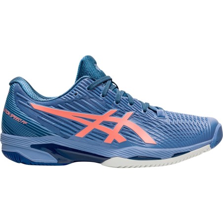 Chaussures ASICS Homme SOLUTION SPEED FF2 Toutes Surfaces Bleu / Corail 2022