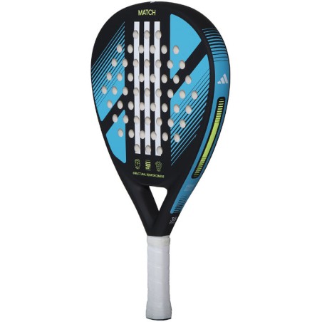 Raquette Padel ADIDAS MATCH 3.2 (365g) Noir / Blanc / Bleu 2023