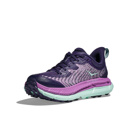 Chaussures Running HOKA Femme MAFATE SPEED 4 Violet / Turquoise PE 2024