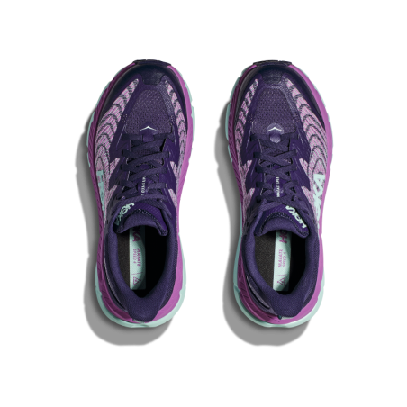 Chaussures Running HOKA Femme MAFATE SPEED 4 Violet / Turquoise PE 2024