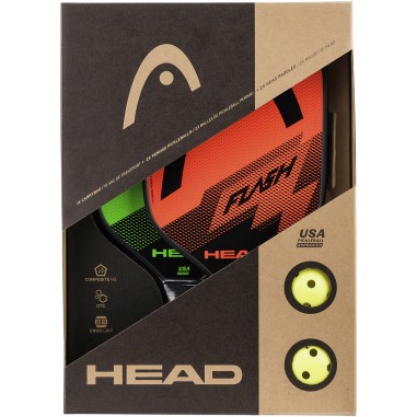 PACK HEAD De 2 Raquettes PICKLEBALL FLASH + 2...