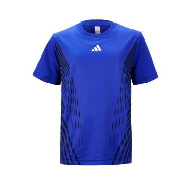 T-Shirt ADIDAS Garçon PRO NEW YORK Bleu / Noir...
