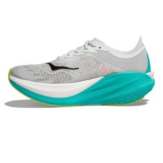 Chaussures Running HOKA Femme MACH X 2 Gris / Bleu AH 2024 2