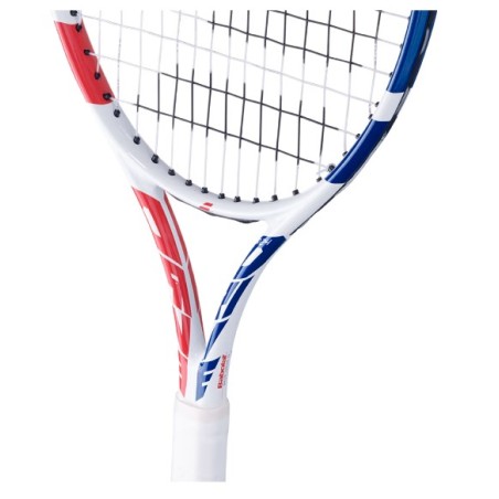 Raquette Junior BABOLAT PURE DRIVE JUNIOR 24 Blanc / Bleu / Rose (220g) 2024