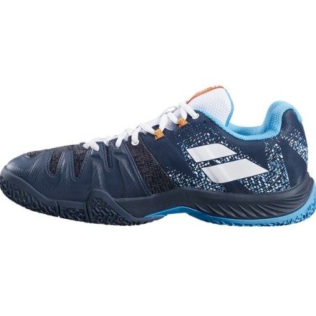 Chaussures Padel BABOLAT Homme MOVEA Noir / Bleu