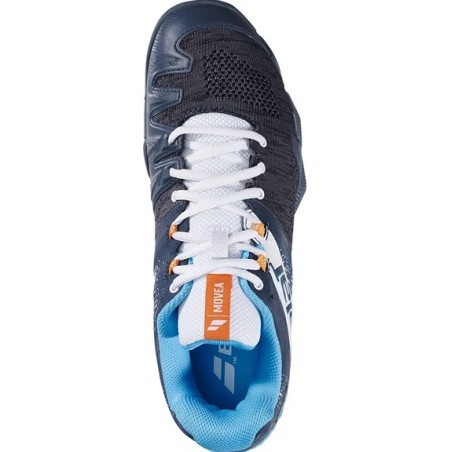 Chaussures Padel BABOLAT Homme MOVEA Noir / Bleu