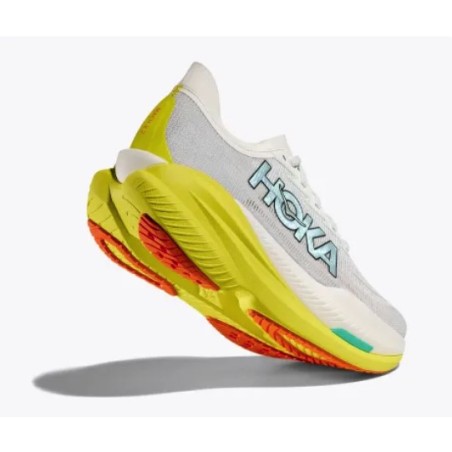 Chaussures Running HOKA Homme MACH X2 Gris / Jaune  AH 2024